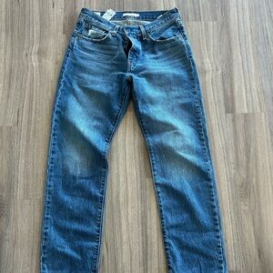 Levi's Blue Straight Leg Jeans Classic Denim